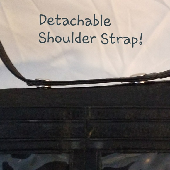 Brighton Mark Lifey Vintage Leather Organize purse - Picture 7 of 8